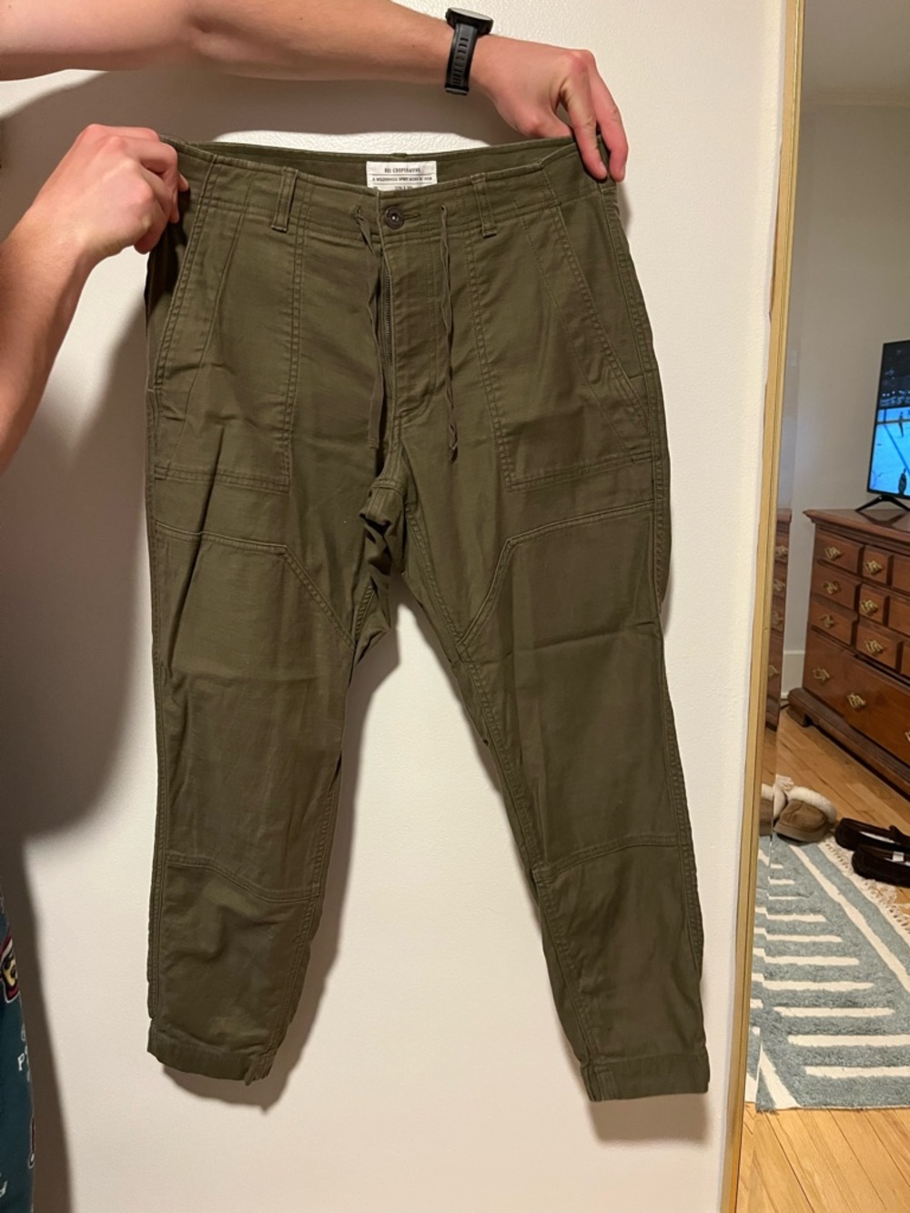 REI Men's Olive Green Utility Pants